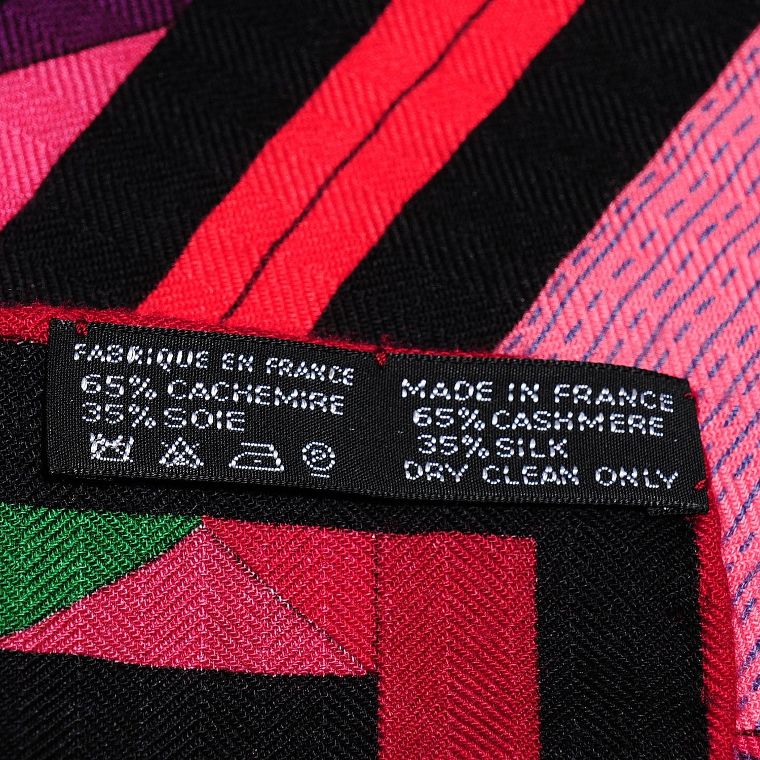 Hermes Cashmere Silk Patchwork Horse Shawl 140 5 of 5
