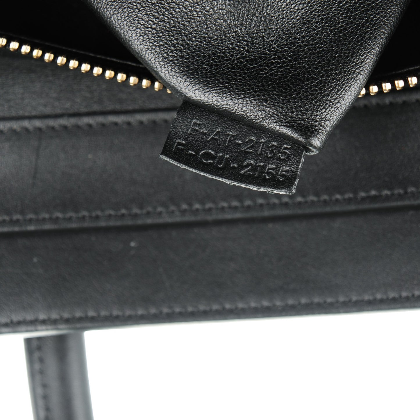 Smooth Calfskin Mini Luggage Black