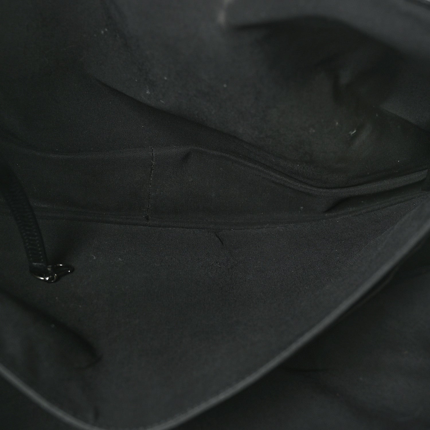 Chanel Calfskin Quilted XXL Travel Flap Bag Black 5 of 10