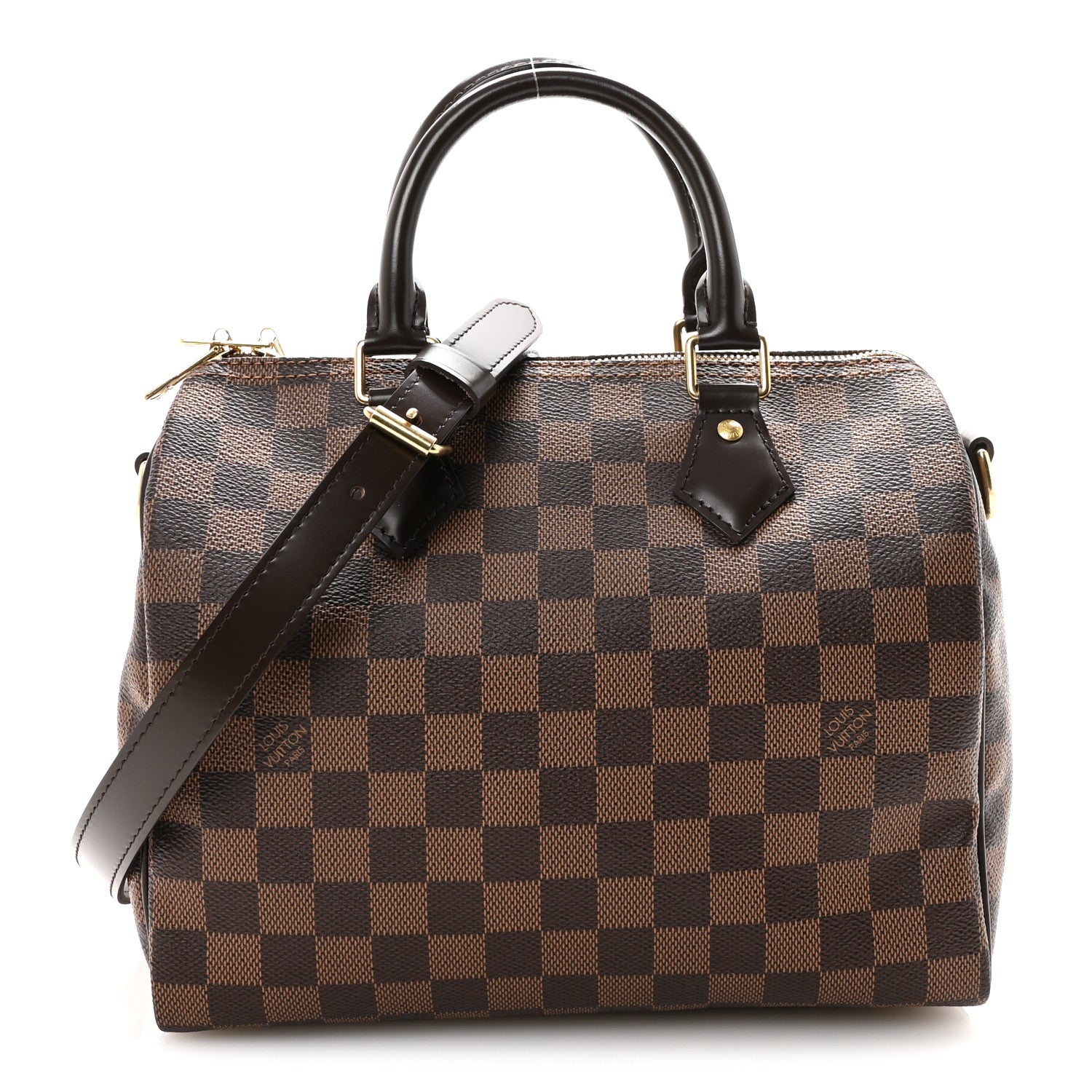 Louis Vuitton Damier Ebene Speedy Bandouliere 25 1 of 10