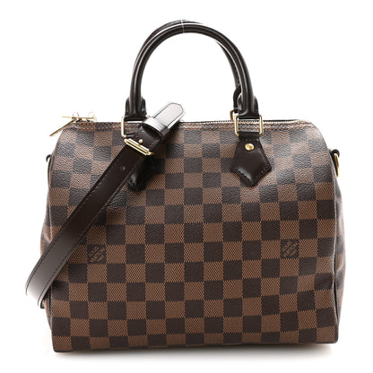 Louis Vuitton Damier Ebene Speedy Bandouliere 25 1 of 10
