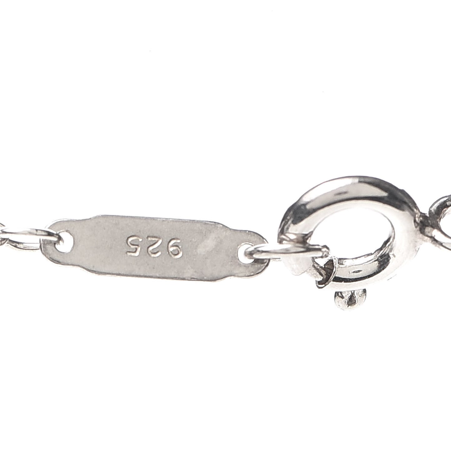 Sterling Silver Letters Lariat Necklace