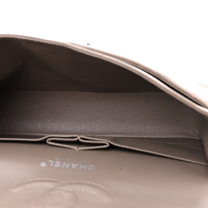 Chanel Caviar Quilted Medium Double Flap Grey 5 of 12