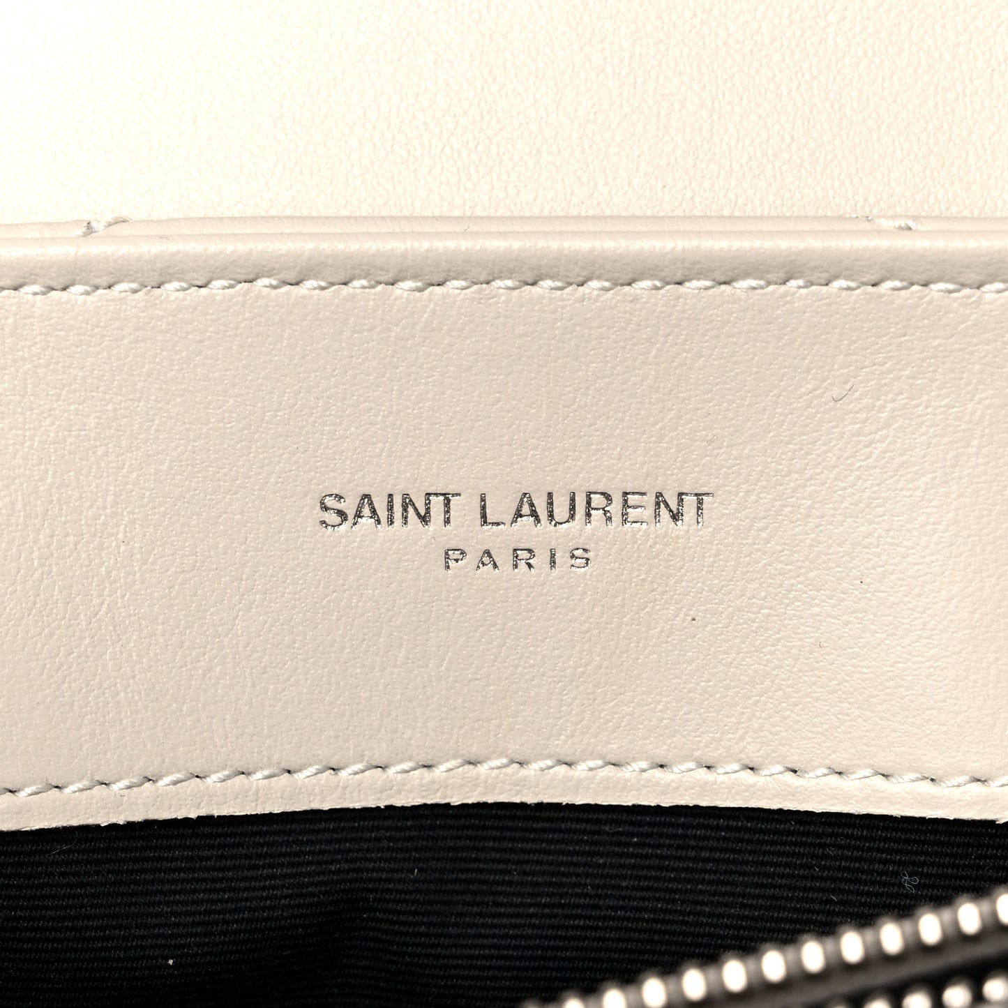 Calfskin Y Quilted Monogram Small Loulou Chain Satchel Crema Soft
