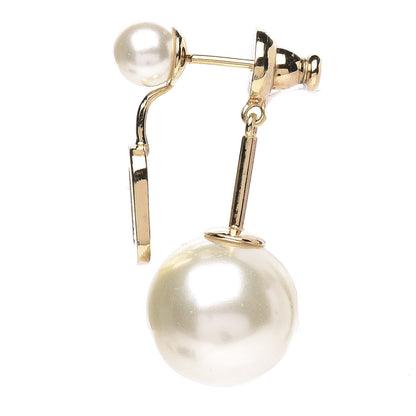 Christian Dior Pearl My ABCDior O Tribale Earring Gold 3 of 4
