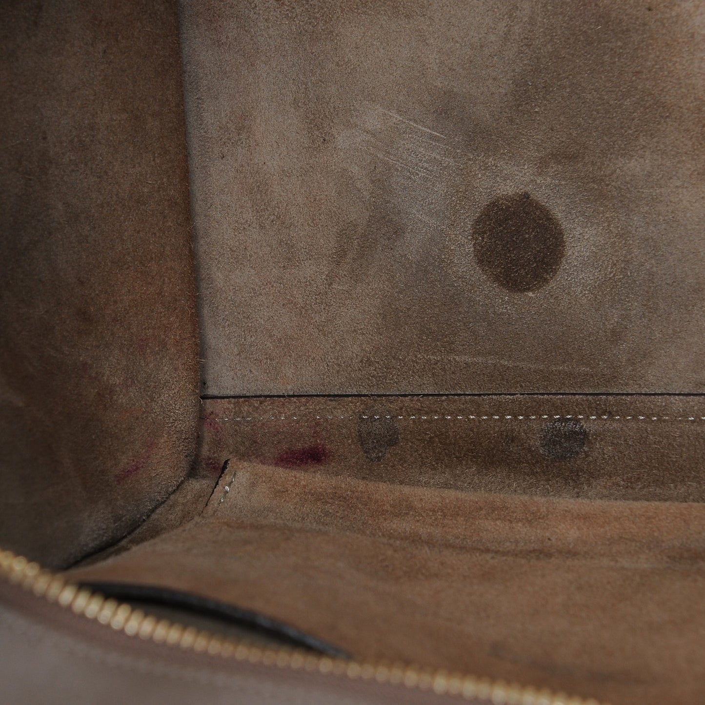 Smooth Calfskin Medium Trapeze Taupe