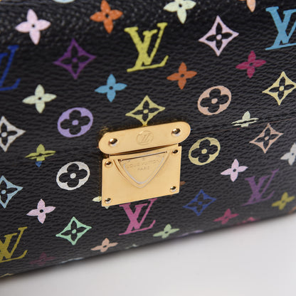 Louis Vuitton Monogram Multicolor Koala Wallet Black 12 of 17