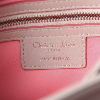 Christian Dior Calfskin Bi-Color Small Diorling Rose Candy 8 of 15