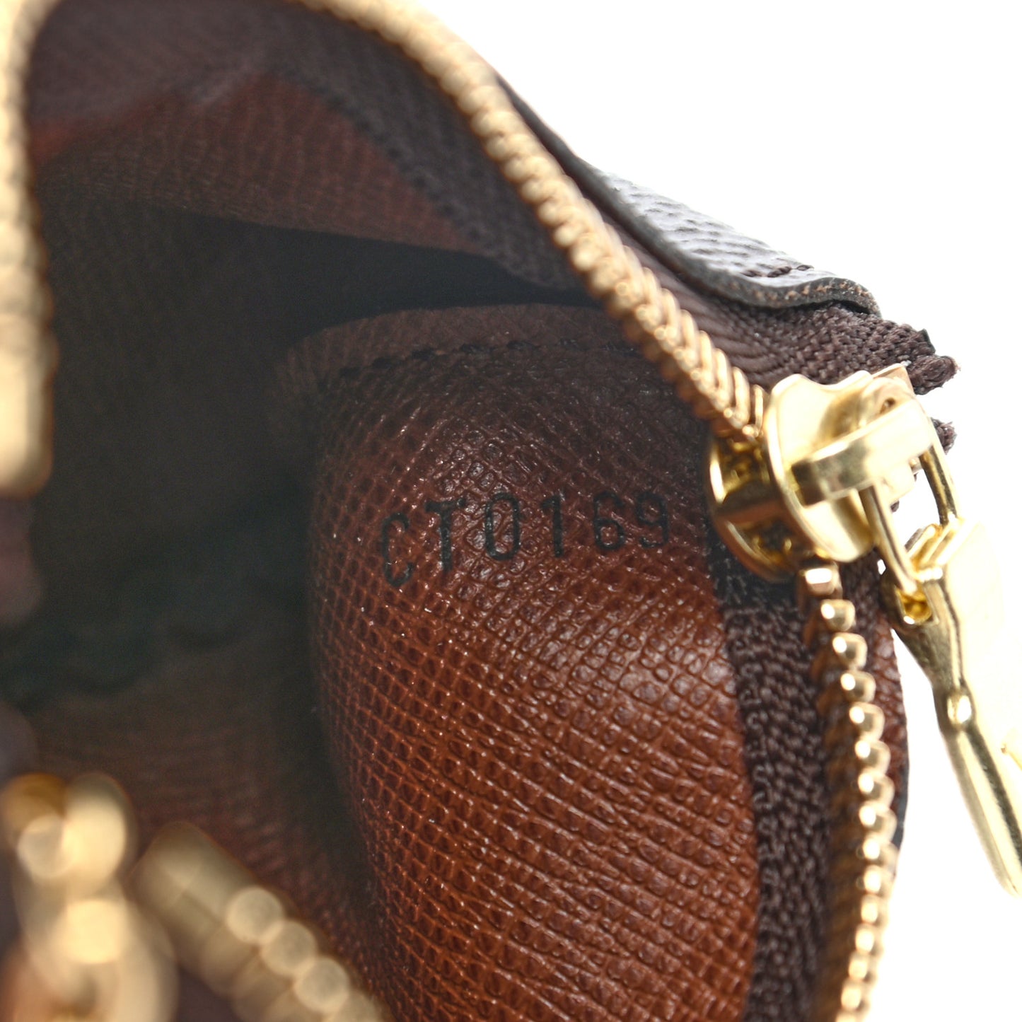 Monogram Key Pouch