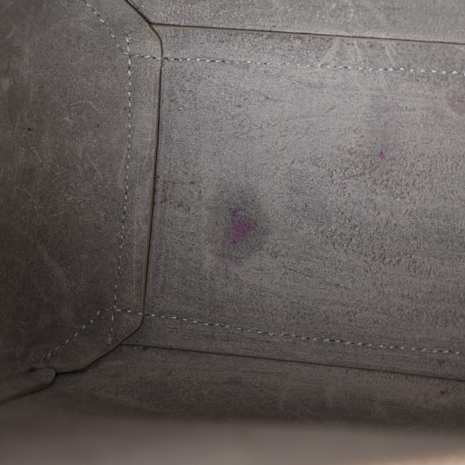 Celine Grained Calfskin Nano Belt Bag Mineral 10 of 12