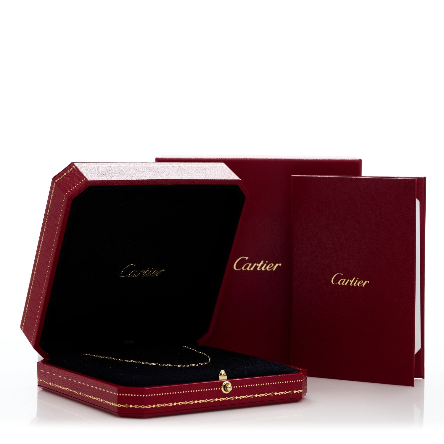 Cartier 18K Yellow Gold Chain Necklace 5 of 5