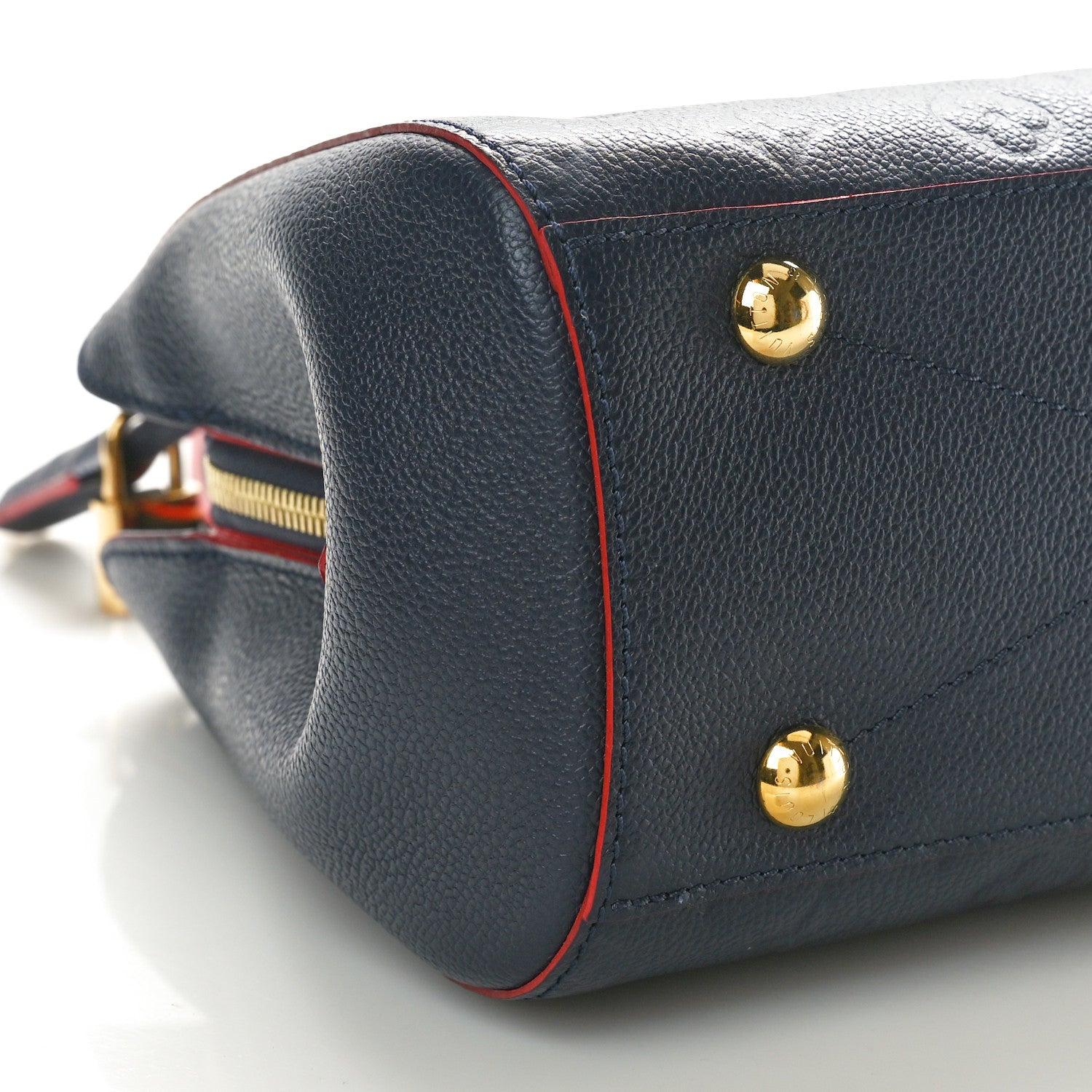 Louis Vuitton Empreinte Montaigne BB Marine Rouge 9 of 10