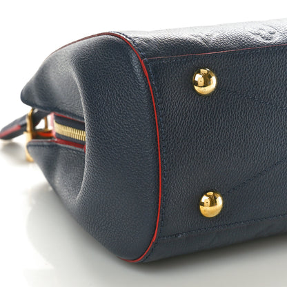 Louis Vuitton Empreinte Montaigne BB Marine Rouge 9 of 10