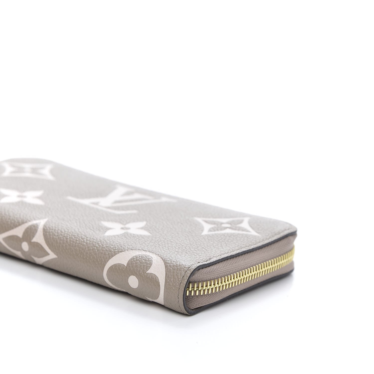 Louis Vuitton Empreinte Monogram Giant Zippy Wallet Tourterelle Creme 7 of 9