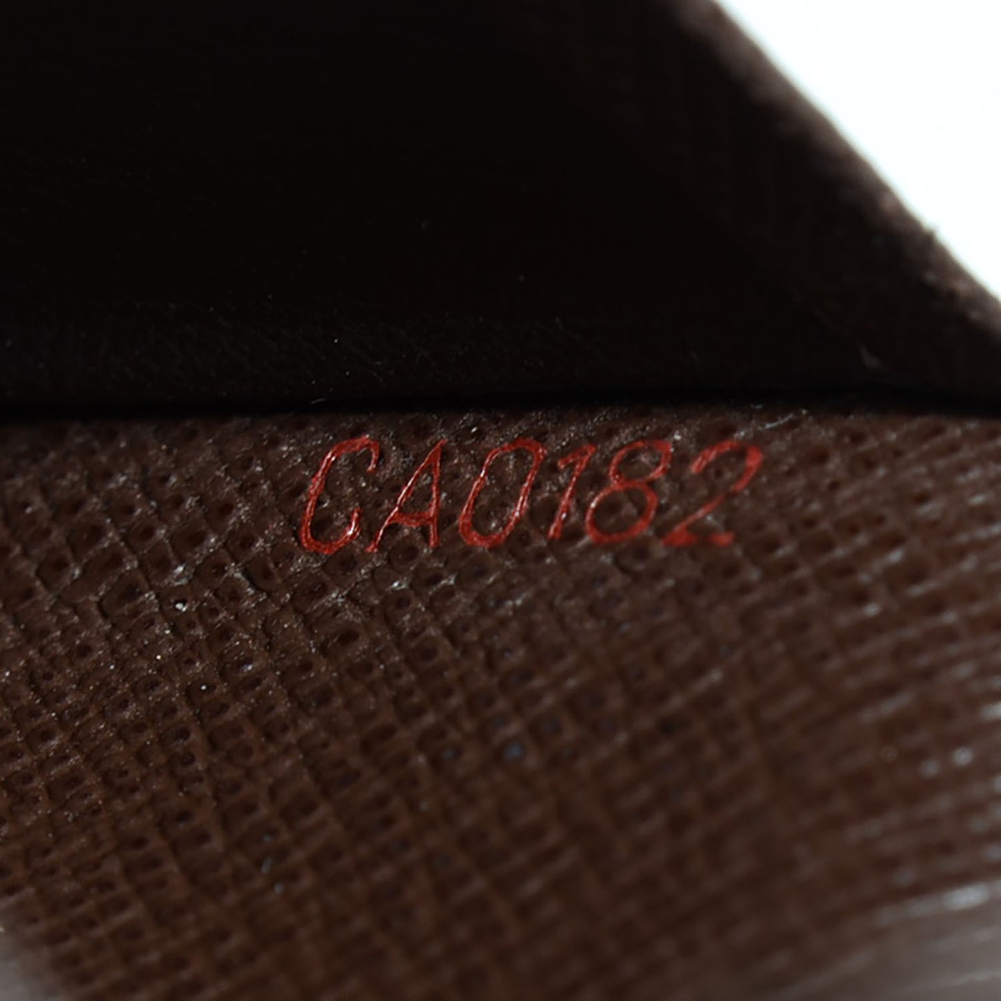Damier Ebene Business Card Holder