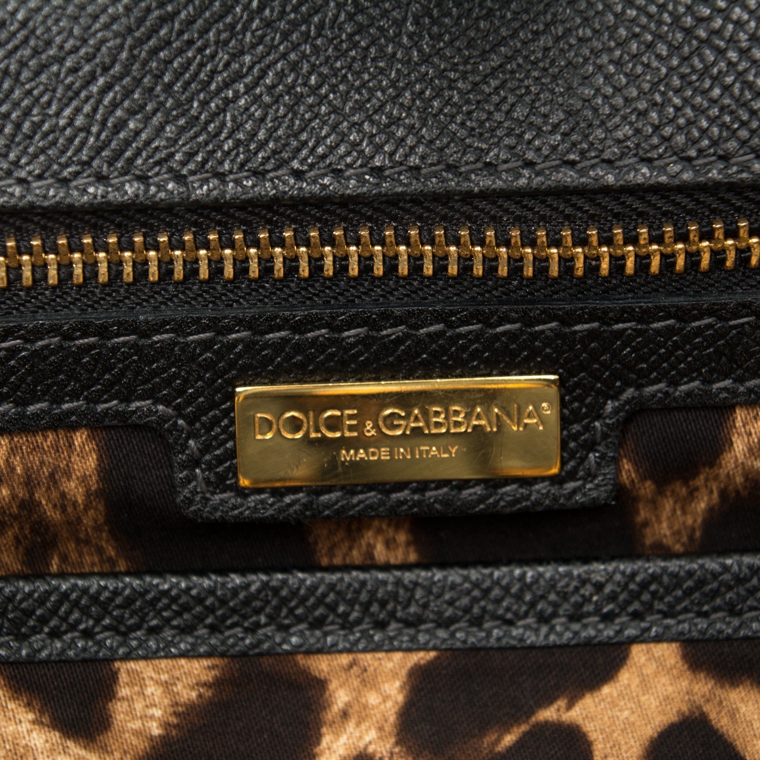 Dolce & Gabbana Dauphine Large Miss Sicily Satchel Black 8 of 9