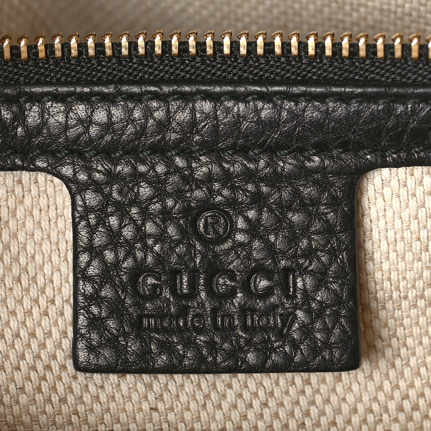 Gucci Pebbled Calfskin Small Soho Bowler Black 6 of 9
