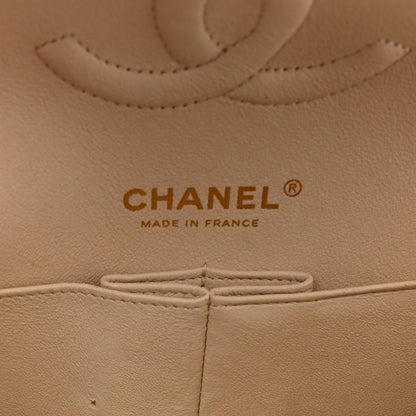 Chanel Caviar Quilted Medium Double Flap Light Beige 15 of 16