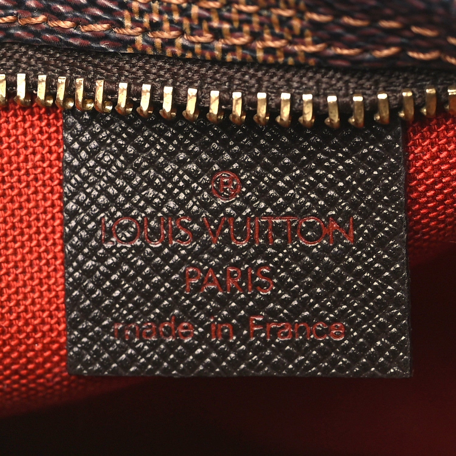 Louis Vuitton Damier Ebene Trousse Make Up Bag Pochette 6 of 8
