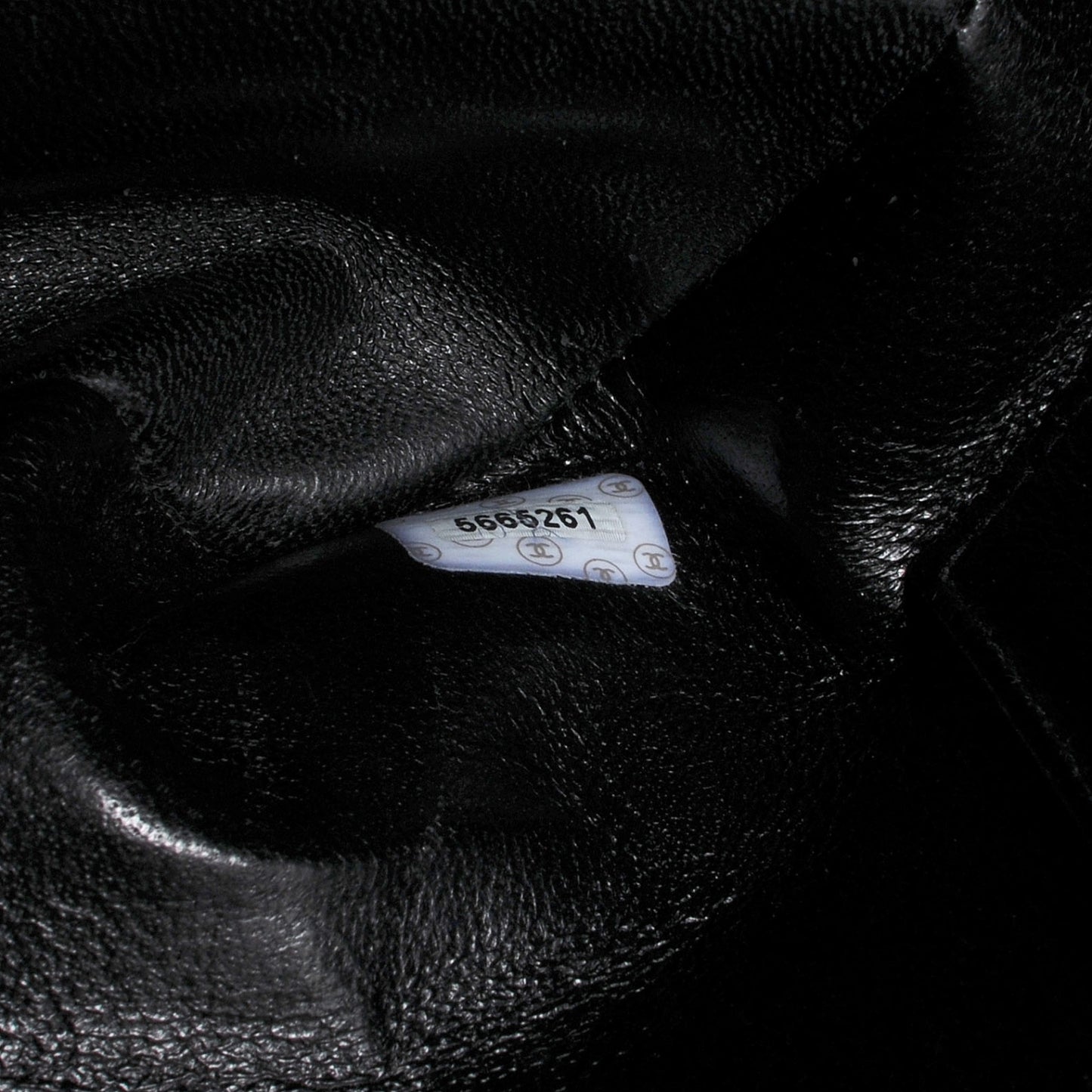 Caviar Medallion Tote Black