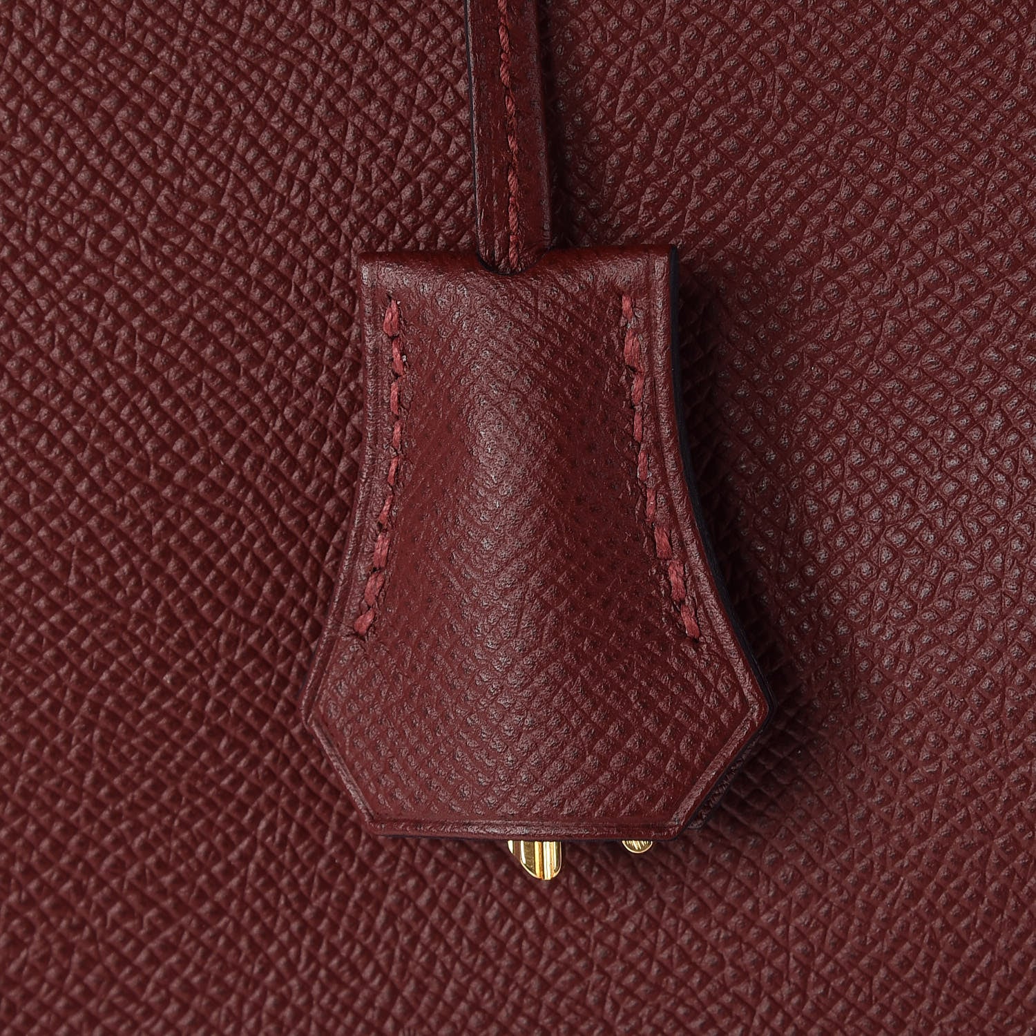 Hermes Epsom Contour Birkin 35 Rouge H 25 of 35