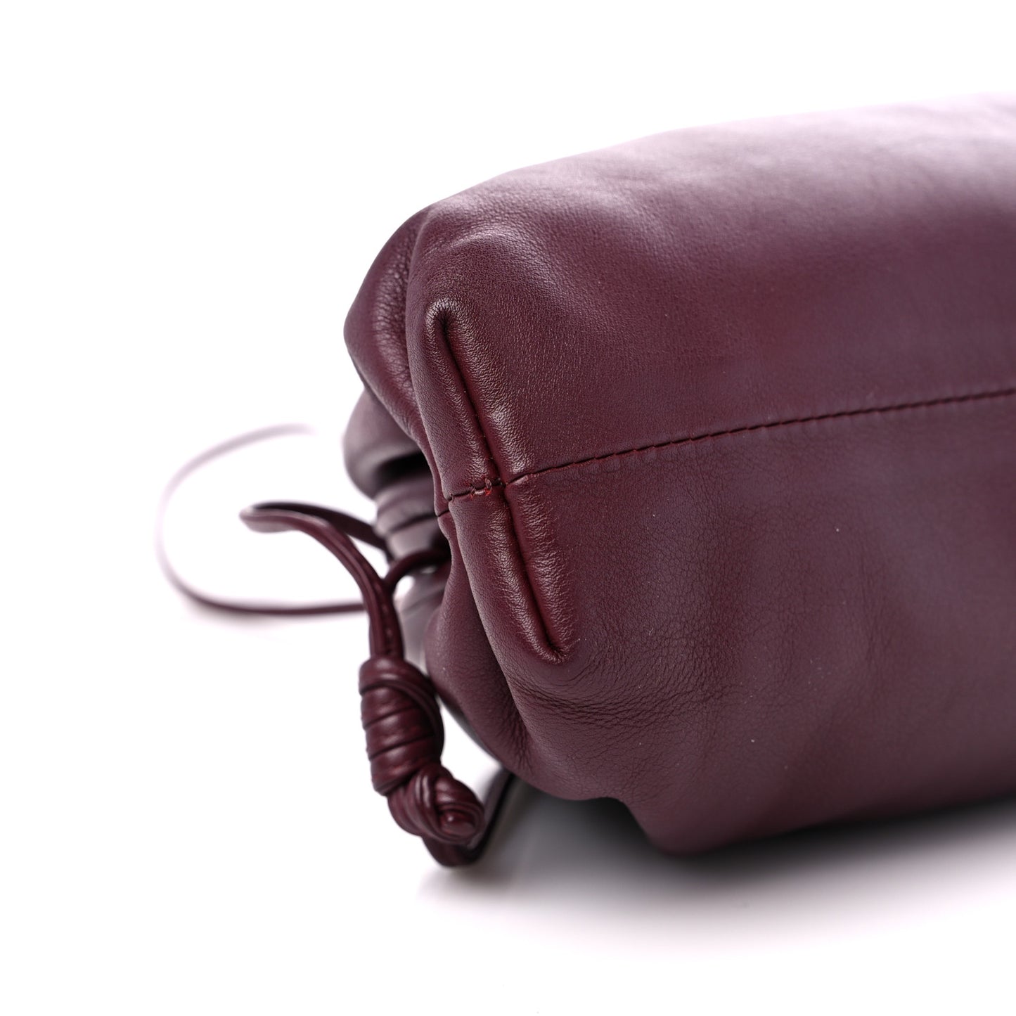Butter Calfskin The Mini Pouch Bordeaux