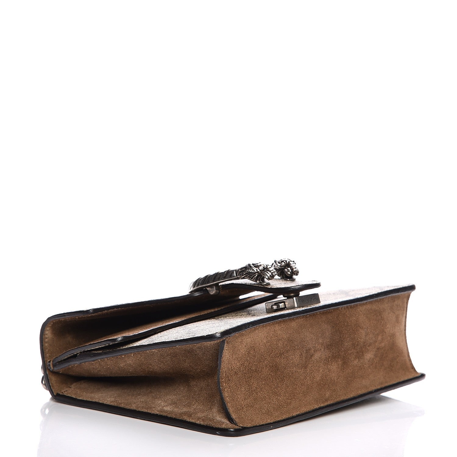 Gucci GG Supreme Monogram Mini Dionysus Shoulder Bag Taupe 4 of 8
