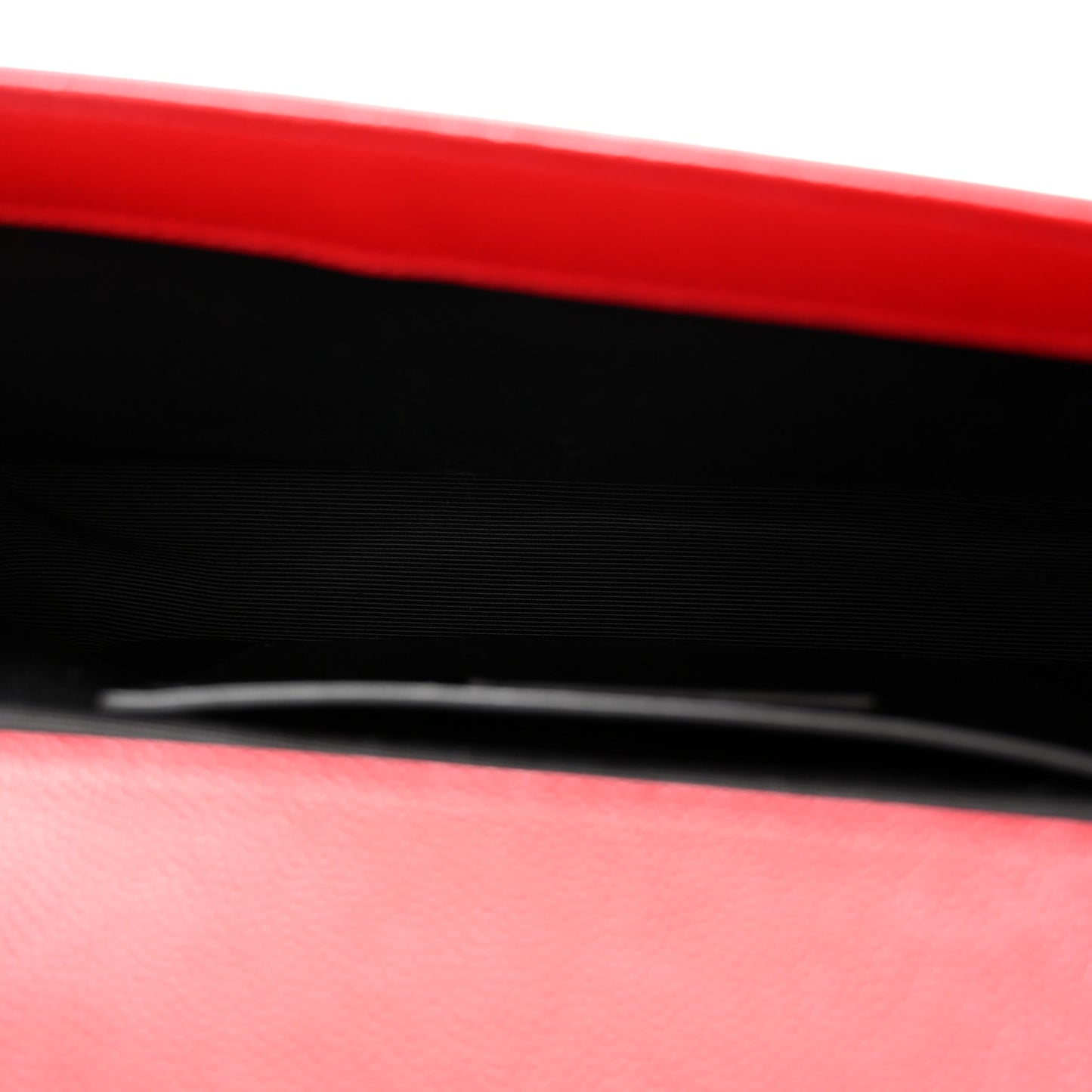 Grain De Poudre Classic Monogram Cassandre Clutch Rouge Orient