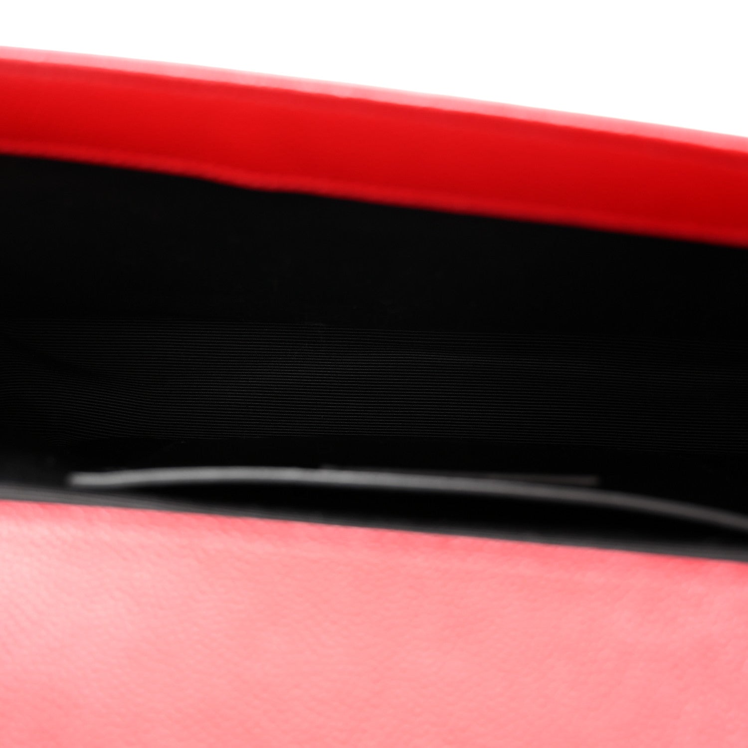 Saint Laurent Grain De Poudre Classic Monogram Cassandre Clutch Rouge Orient 5 of 7