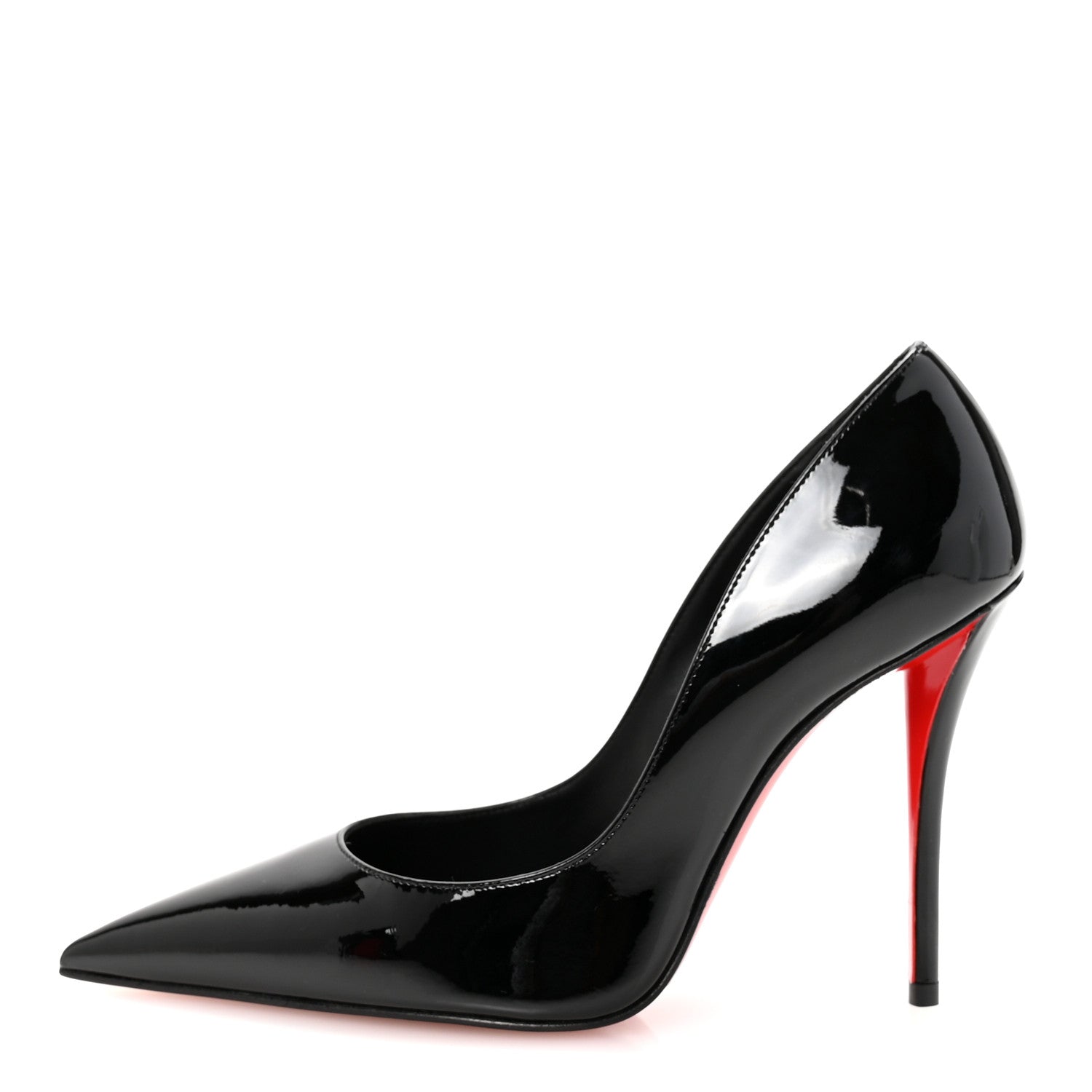 Christian Louboutin Patent Miss Z 100 Pumps 37 Black 1 of 8