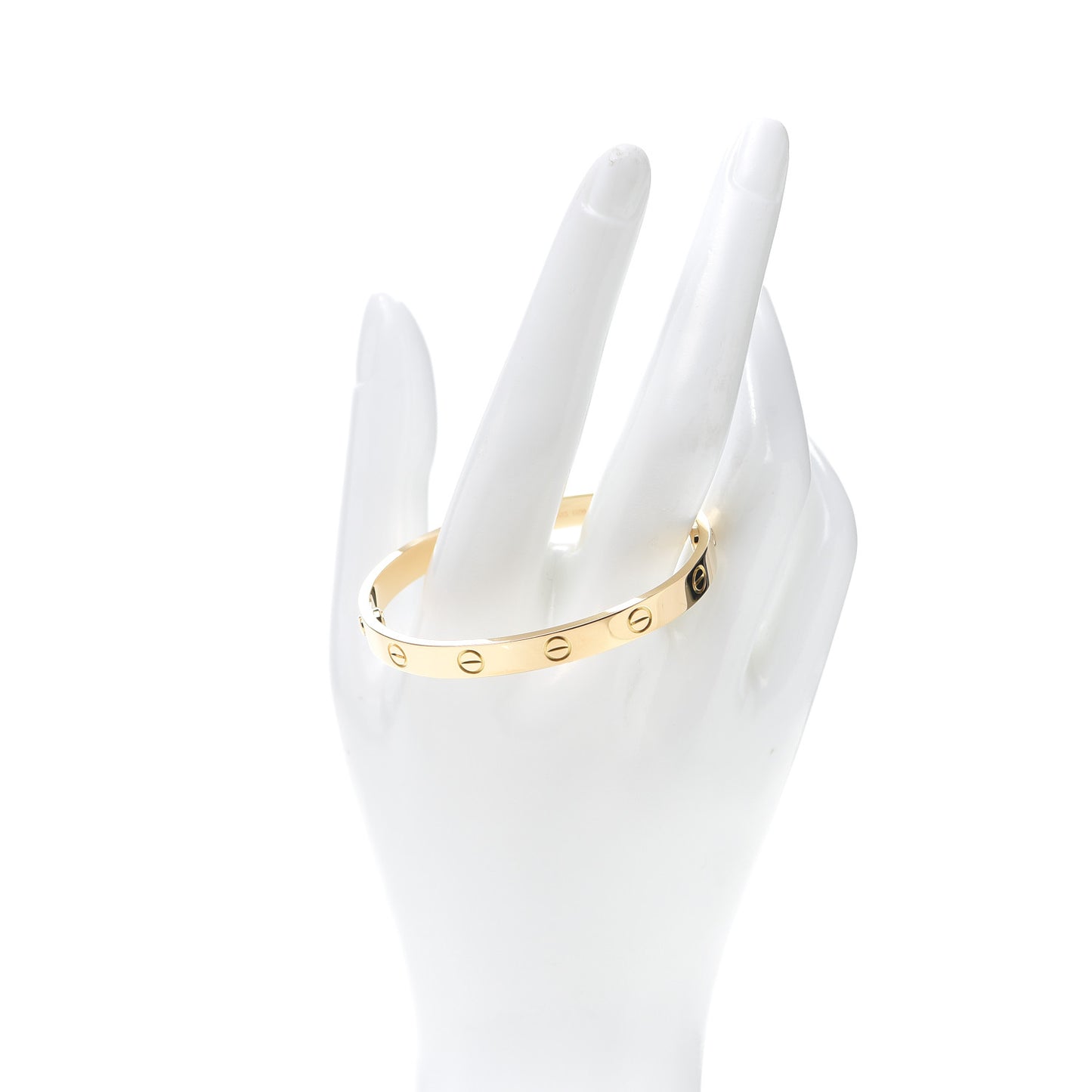 18K Yellow Gold LOVE Bracelet 16