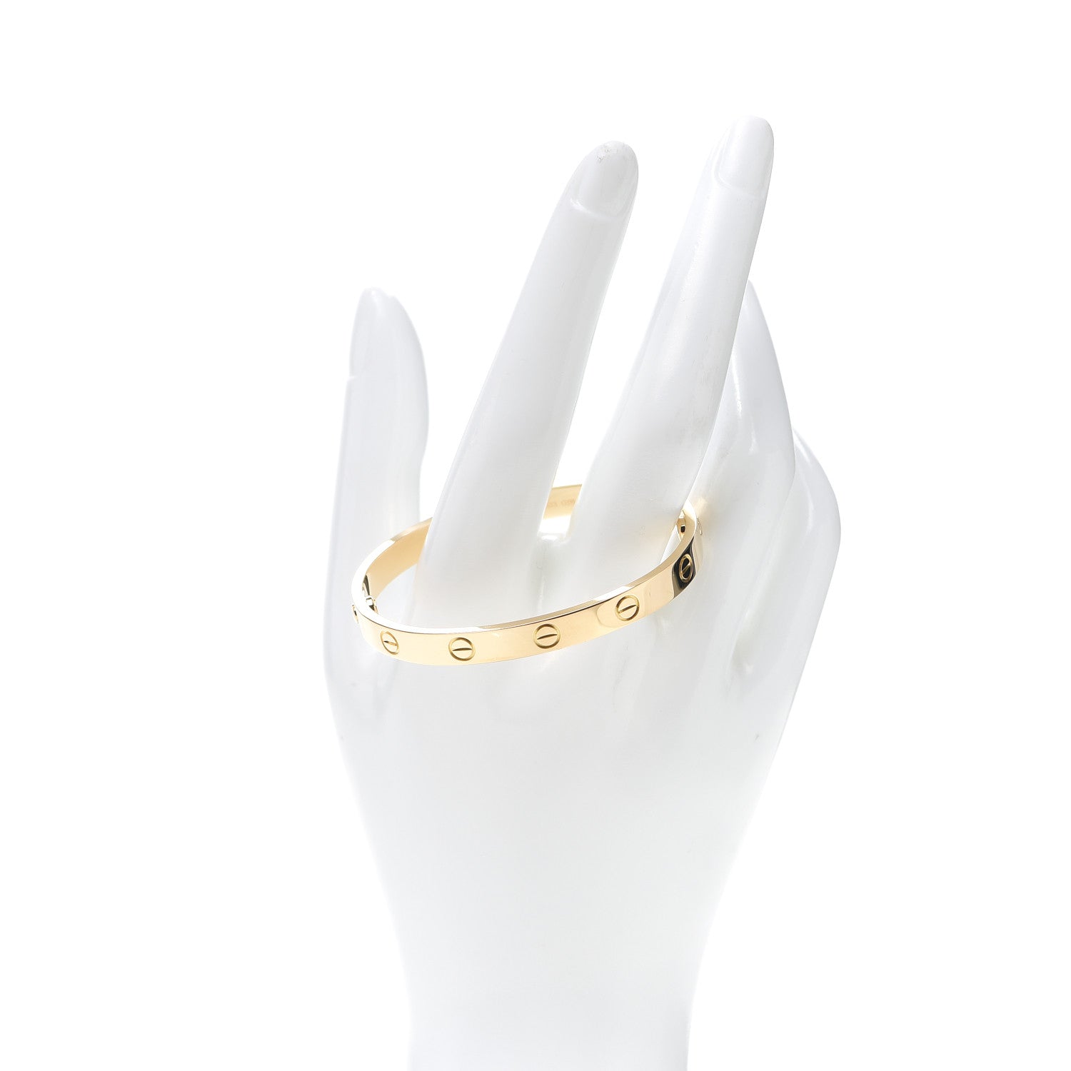 Cartier 18K Yellow Gold LOVE Bracelet 16 2 of 6