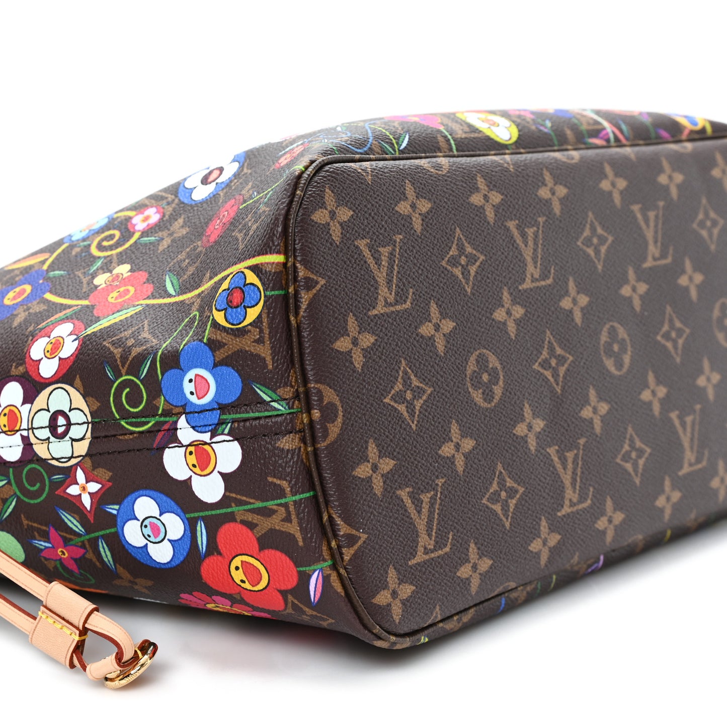 LV X TM Monogram Flowers Neverfull MM