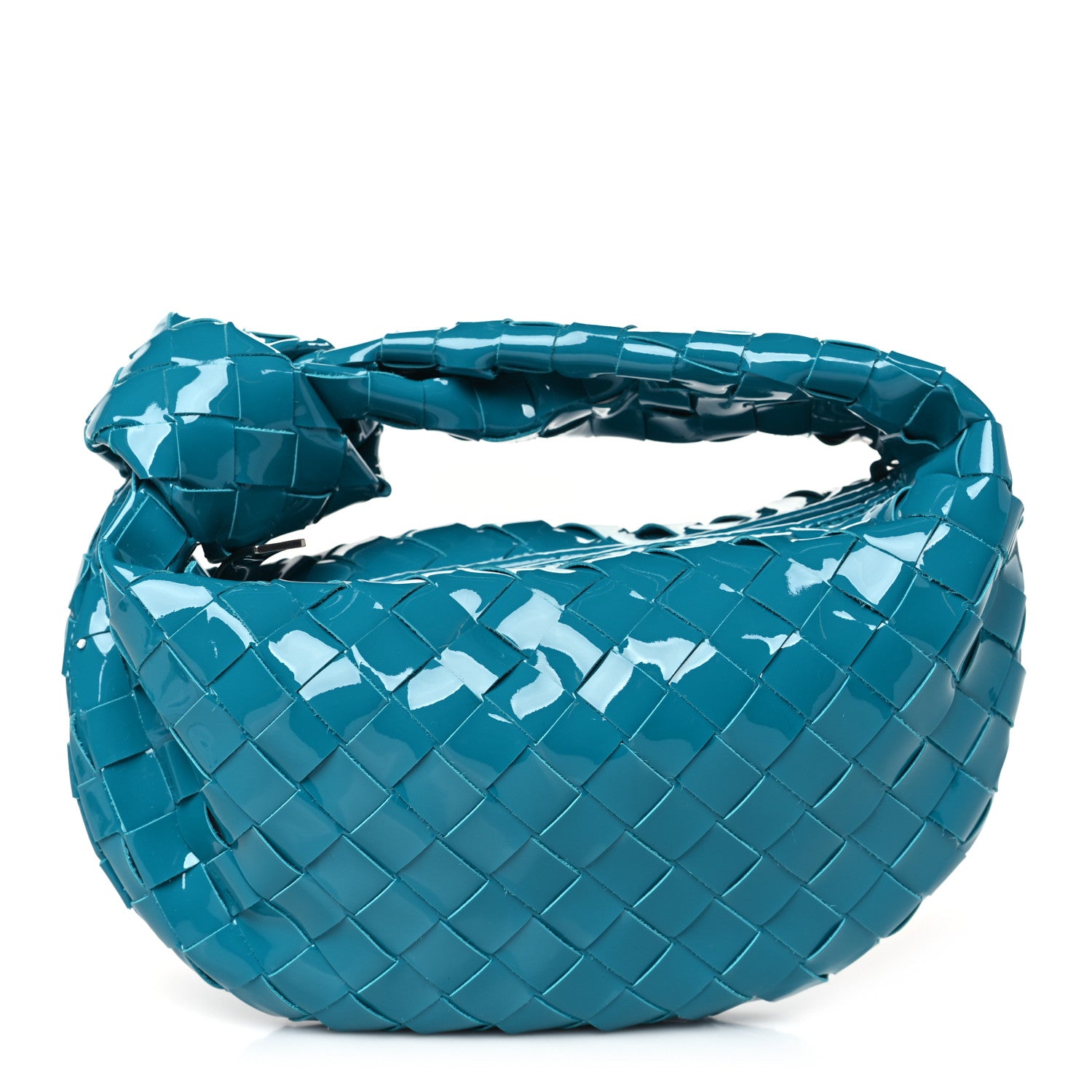 Bottega Veneta Patent Nappa Intrecciato Candy Jodie Blaster 1 of 9