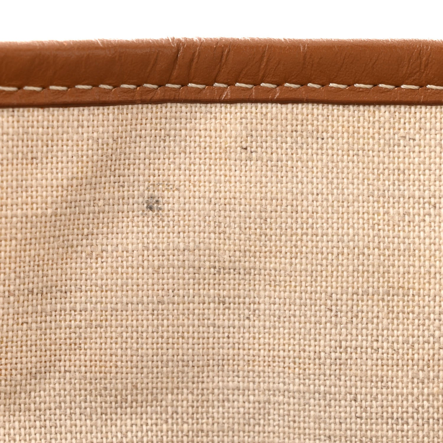 Celine Canvas Calfskin Triomphe Embroidered Horizontal Cabas Tan 14 of 14
