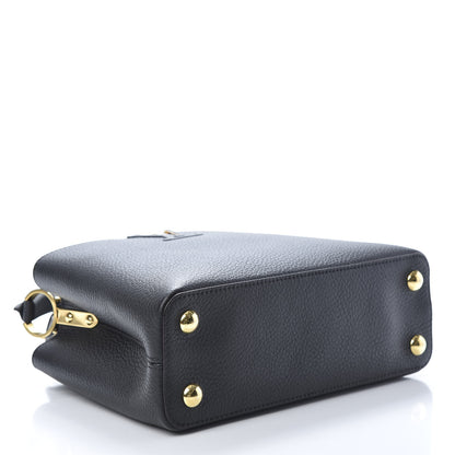 Louis Vuitton Taurillon Capucines BB Black 4 of 11