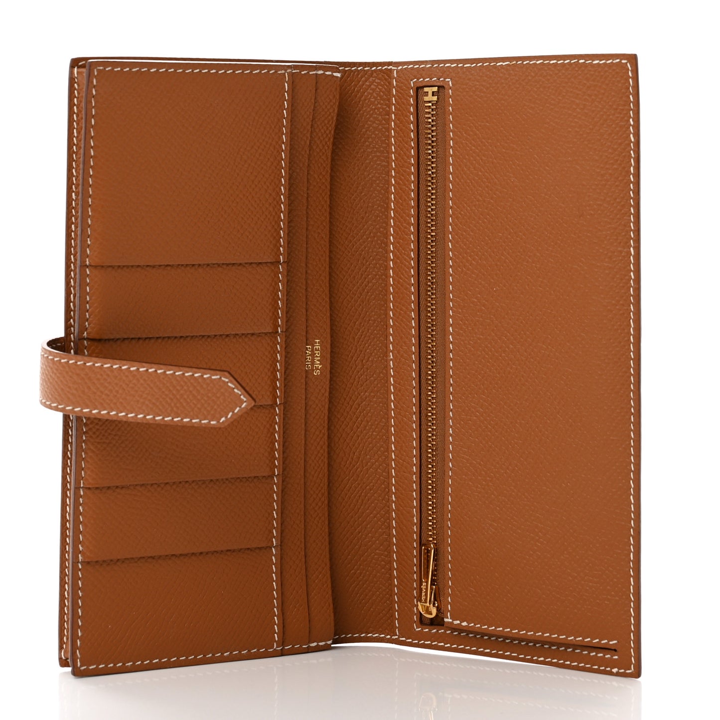 Epsom Bearn Gusset Wallet Gold
