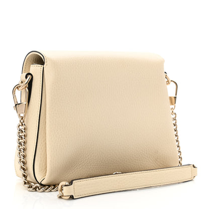 Gucci Dollar Calfskin Interlocking G Crossbody Bag Mystic White 3 of 10