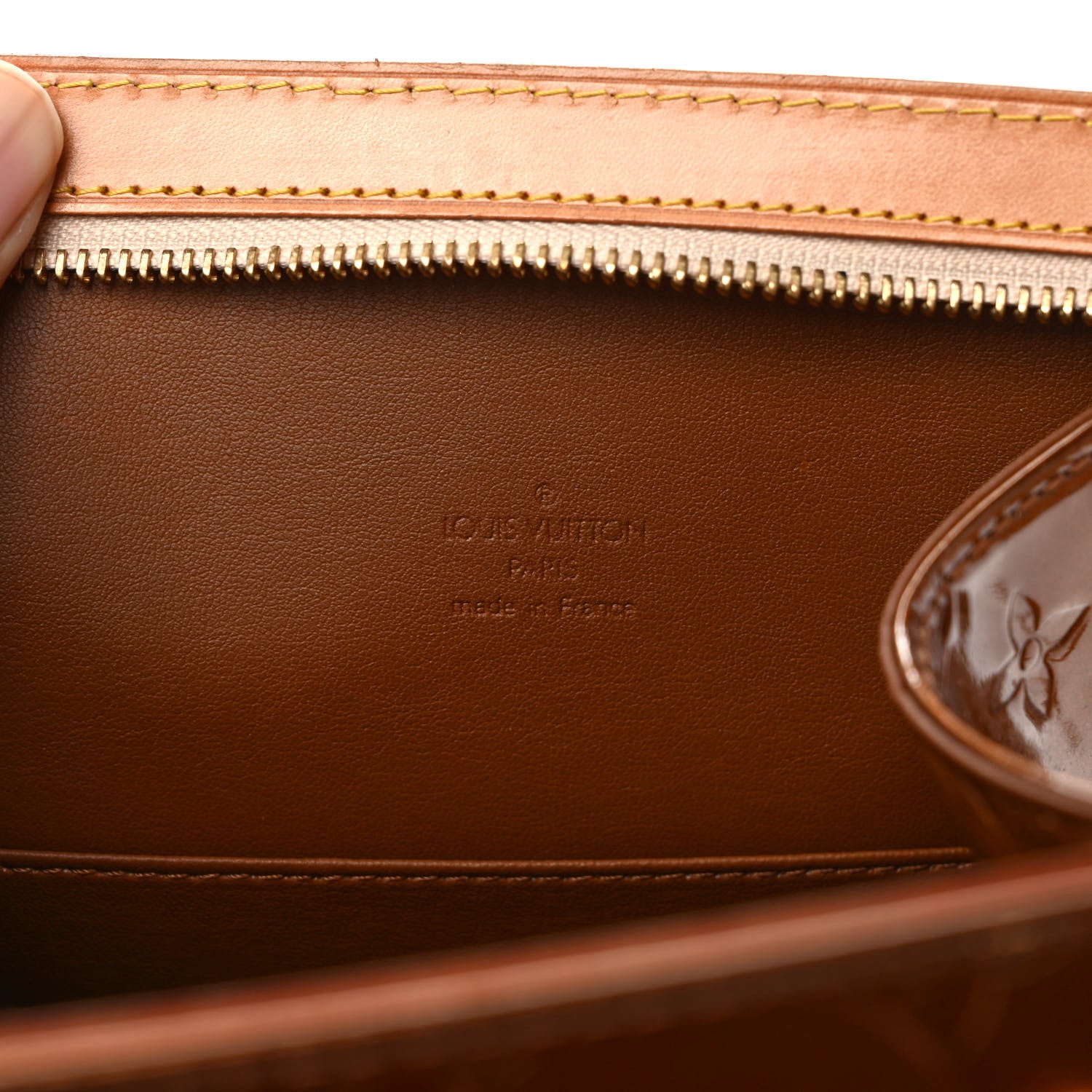 Louis Vuitton Vernis Forsyth GM Bronze 6 of 8
