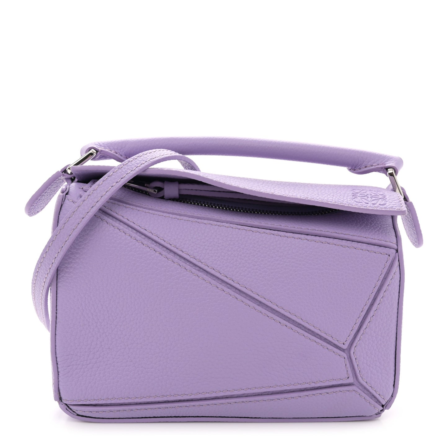 Calfskin Mini Puzzle Bag Light Mauve
