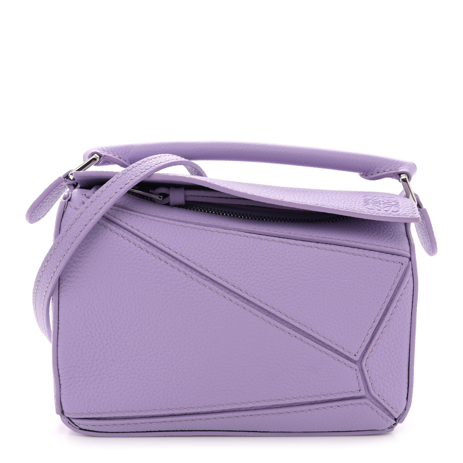 Loewe Calfskin Mini Puzzle Bag Light Mauve 1 of 12