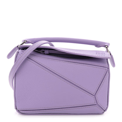 Loewe Calfskin Mini Puzzle Bag Light Mauve 1 of 12