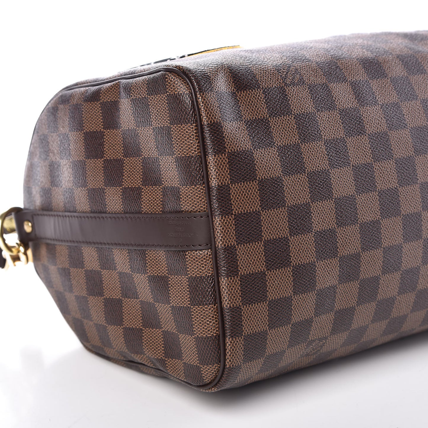 Damier Ebene Patches Speedy Bandouliere 30