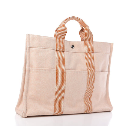 Hermes Canvas Fourre Tout MM Orange 3 of 9