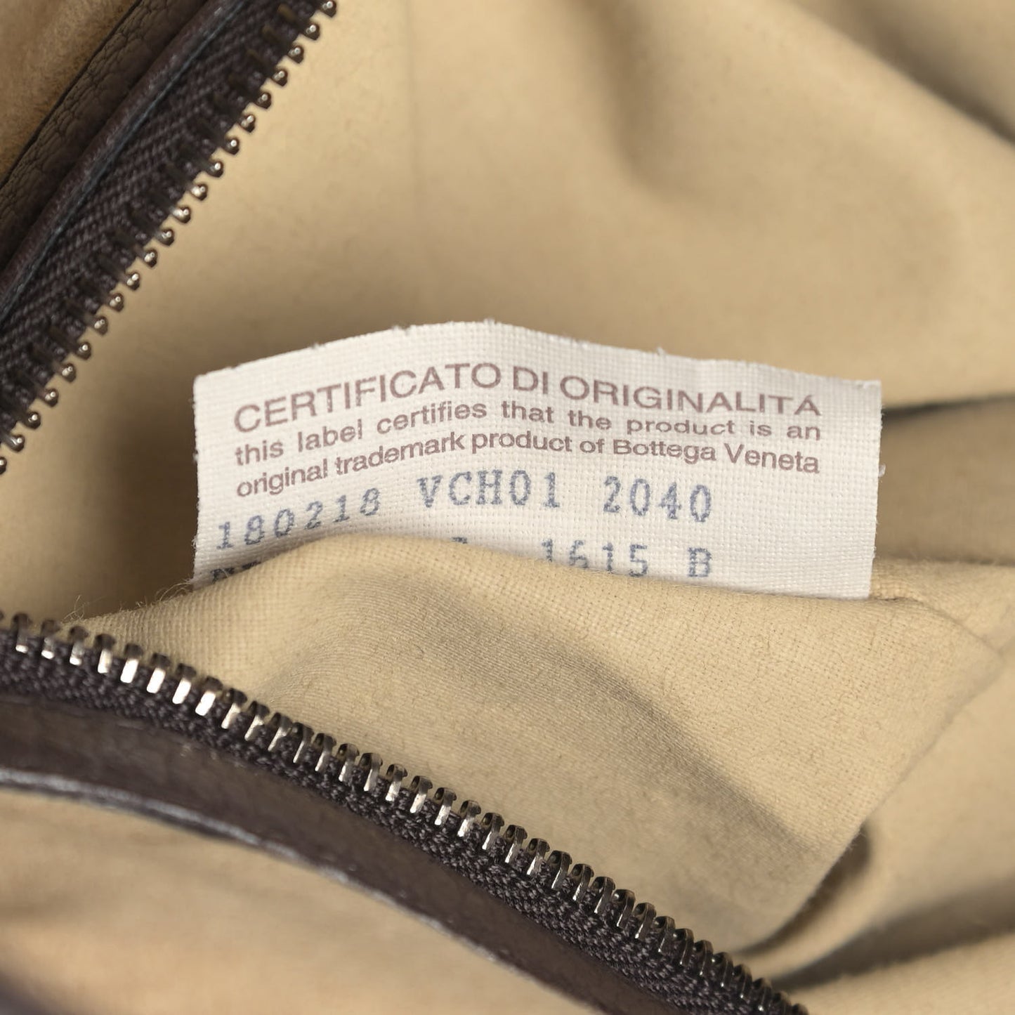 Cervo Deerskin Woven Hobo Ebano