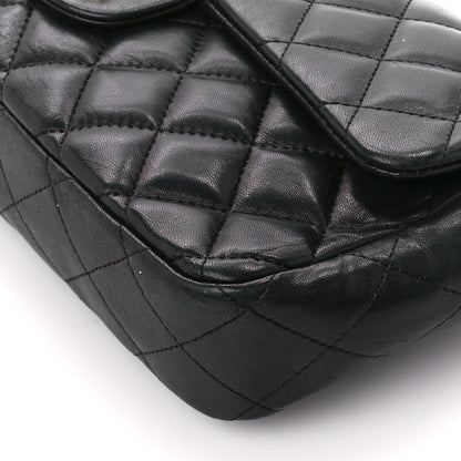 Chanel Lambskin Quilted East West Flap Black 11 of 11