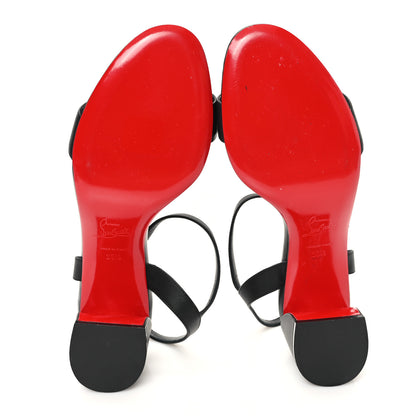 Christian Louboutin Nappa Miss Jane 55 Sandal 38.5 Black 6 of 9