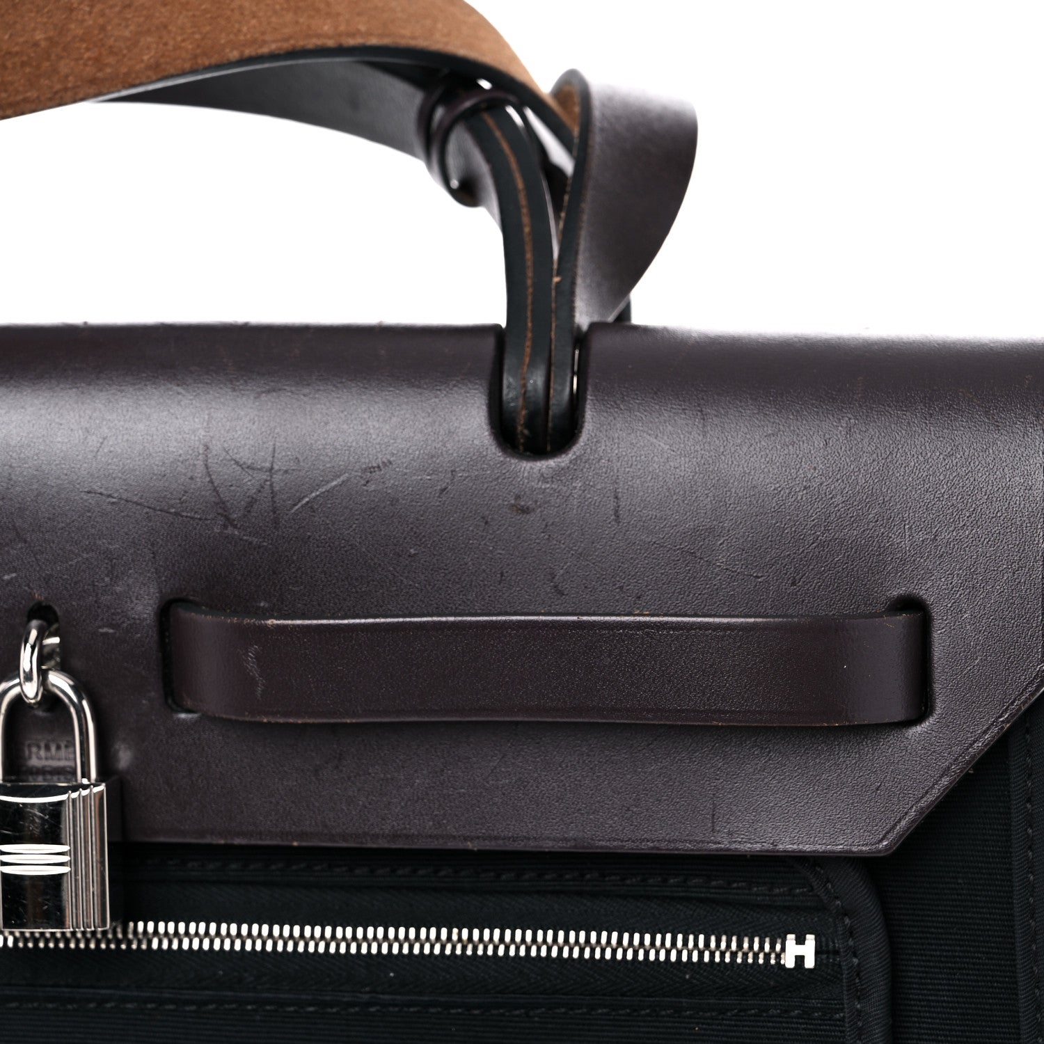 Hermes Toile Vache Hunter Herbag Zip PM 31 Black Ebene 19 of 25