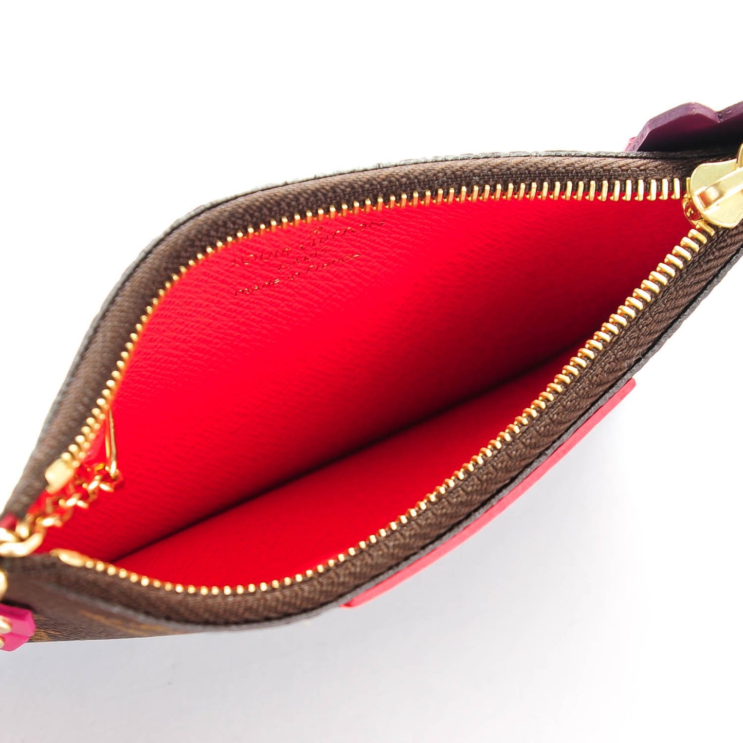 Monogram Totem Key Pouch Flamingo