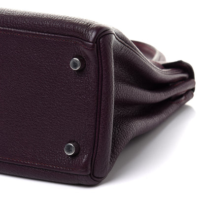 Hermes Chevre De Coromandel Kelly Retourne 28 Raisin 10 of 11